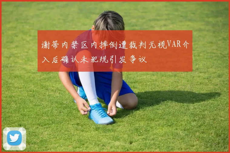 谢蒂内禁区内摔倒遭裁判无视VAR介入后确认未犯规引发争议